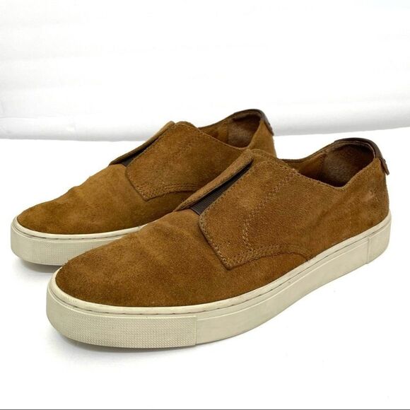 Frye Other - Men’s Frye Gabe Gorge Oxford Slip On Suede Sneakers in Copper